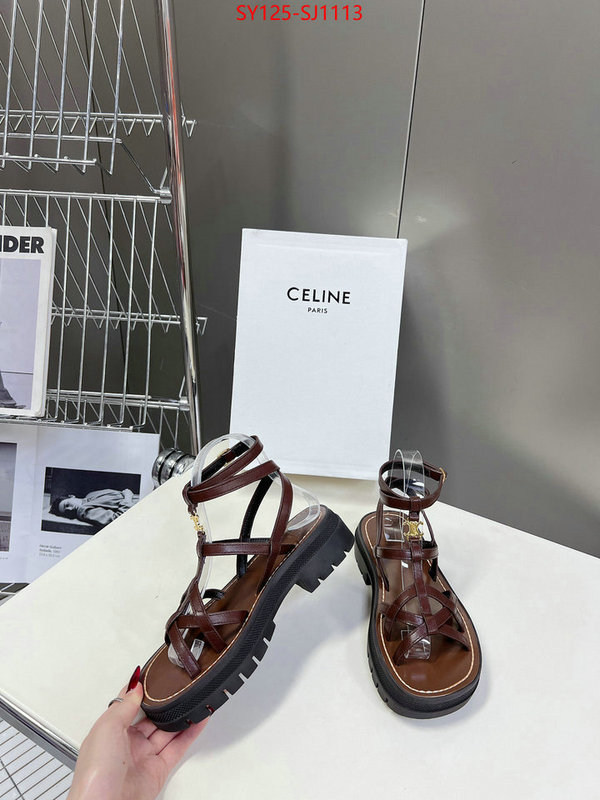 Women Shoes-CELINE mirror copy luxury ID: SJ1113 $: 125USD