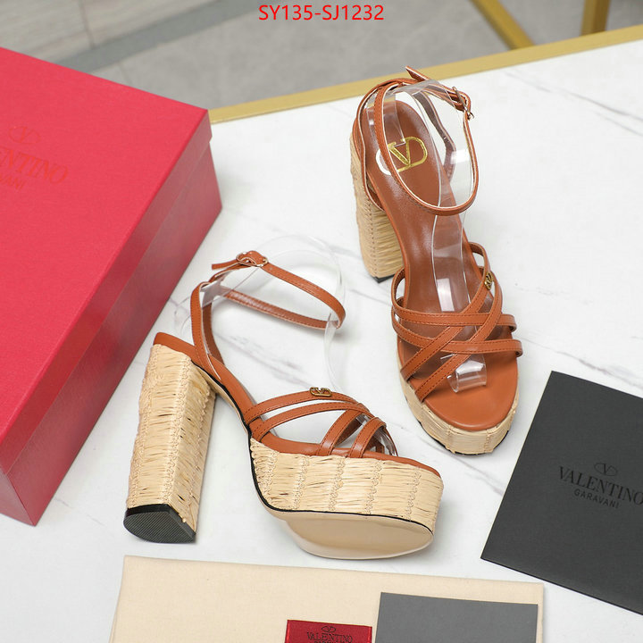 Women Shoes-Valentino designer wholesale replica ID: SJ1232 $: 135USD