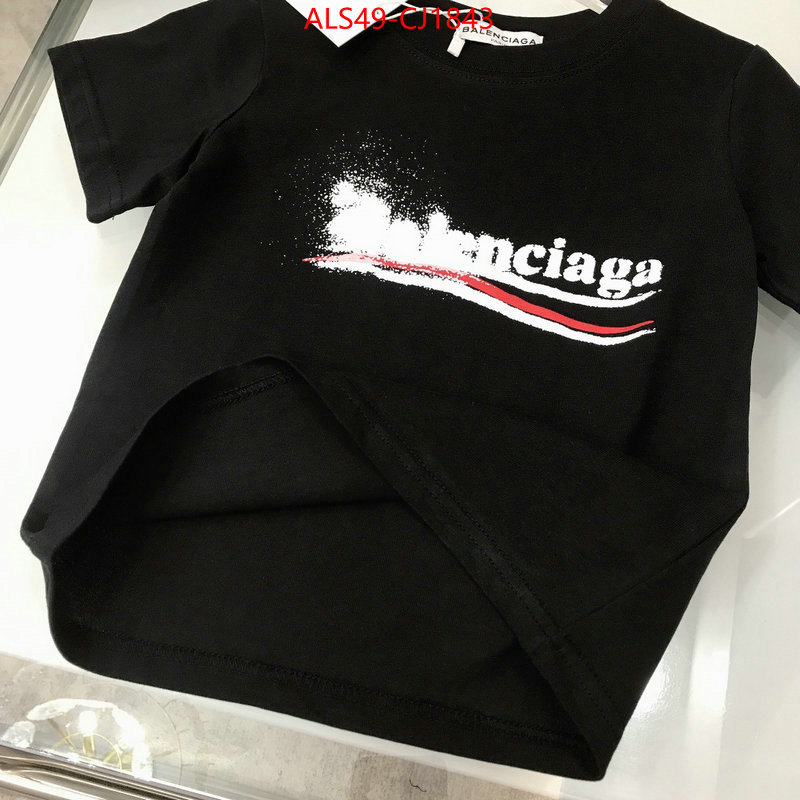 Kids clothing-Balenciaga aaaaa quality replica ID: CJ1843 $: 49USD