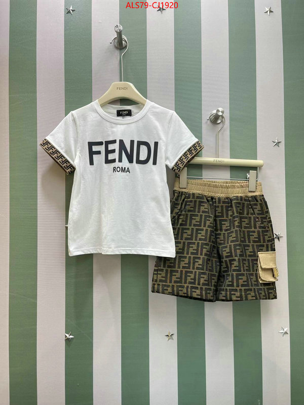 Kids clothing-Fendi sellers online ID: CJ1920 $: 79USD