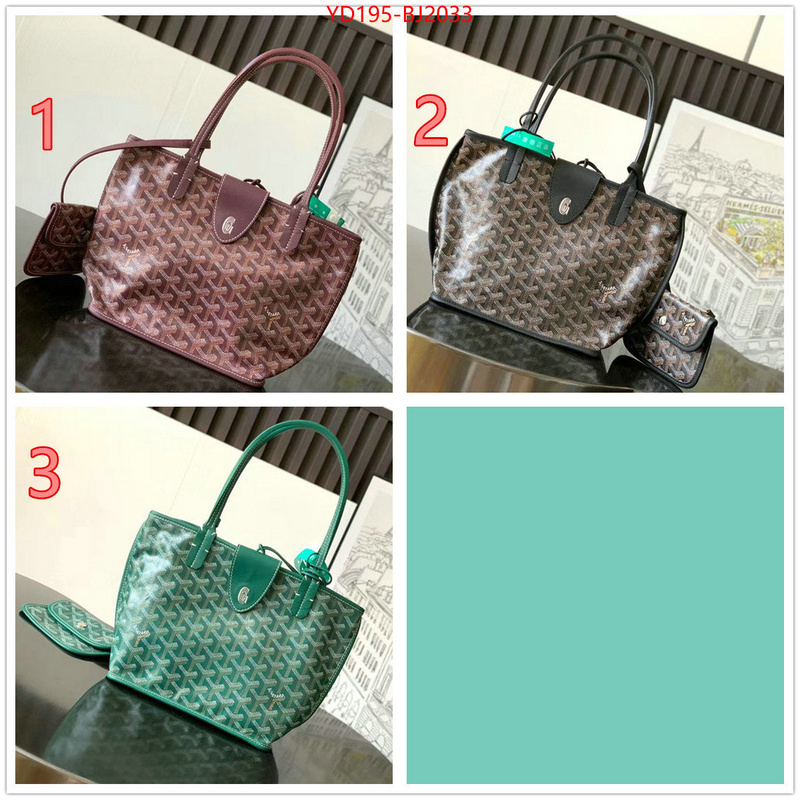 Goyard Bags(TOP)-Handbag- what ID: BJ2033 $: 195USD,