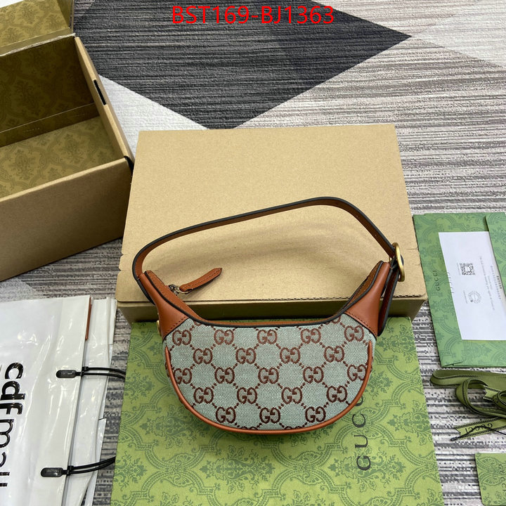 Gucci Bags(TOP)-Handbag- top quality fake ID: BJ1363 $: 169USD,