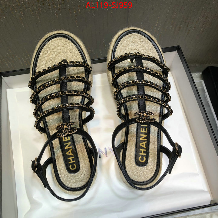 Women Shoes-Chanel where can i buy the best 1:1 original ID: SJ959 $: 119USD