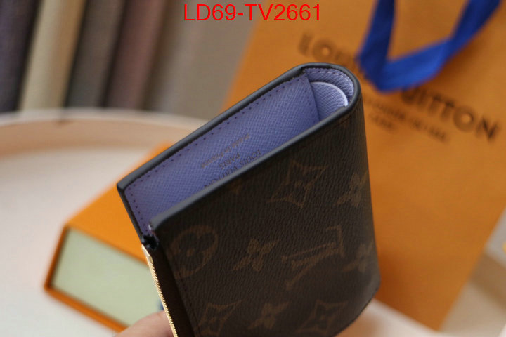 LV Bags(TOP)-Wallet high quality customize ID: TV2661 $: 69USD,