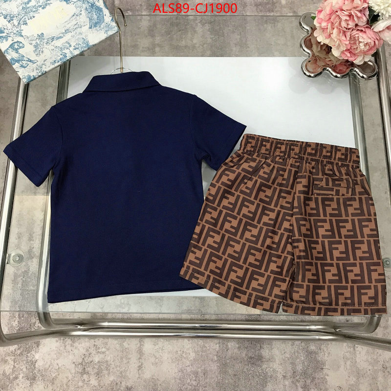 Kids clothing-Fendi top quality replica ID: CJ1900 $: 89USD