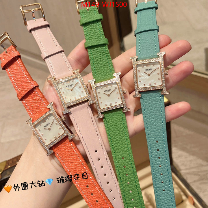 Watch(4A)-Hermes the highest quality fake ID: WJ1500 $: 149USD