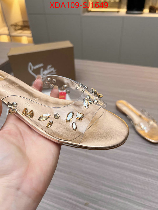 Women Shoes-Christian Louboutin buy luxury 2024 ID: SJ1649 $: 109USD