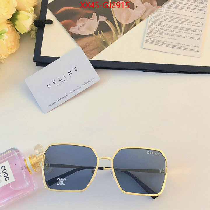 Glasses-CELINE high quality designer replica ID: GJ2915 $: 45USD