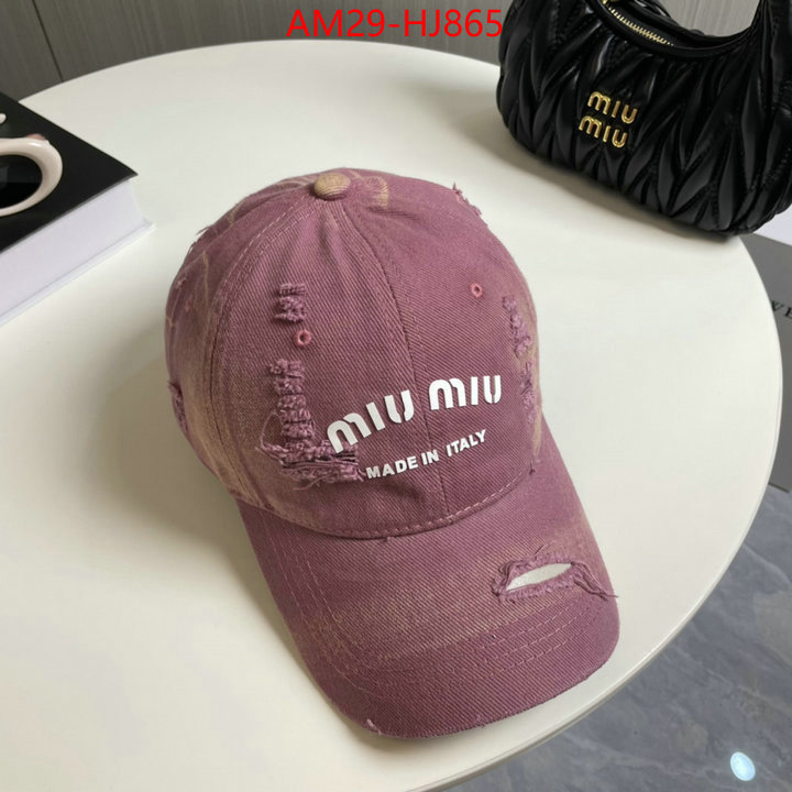 Cap(Hat)-Miu Miu where to find the best replicas ID: HJ865 $: 29USD