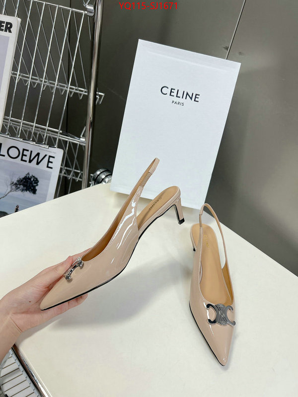 Women Shoes-CELINE buy replica ID: SJ1671 $: 115USD