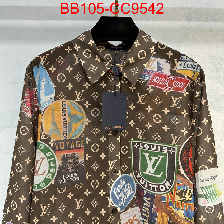 Clothing-LV what is top quality replica ID: CC9542 $: 105USD