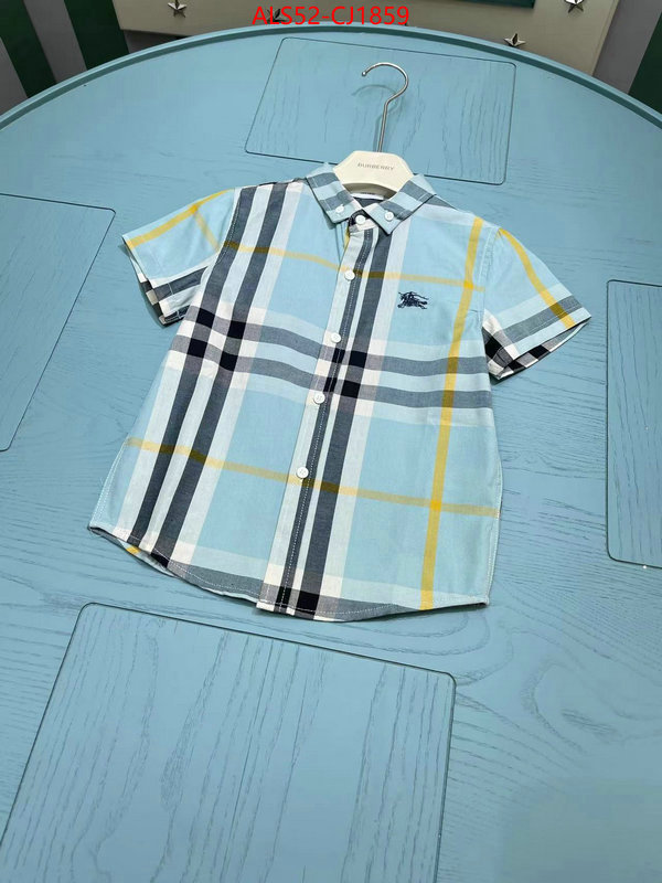 Kids clothing-Burberry replica 1:1 ID: CJ1859 $: 52USD