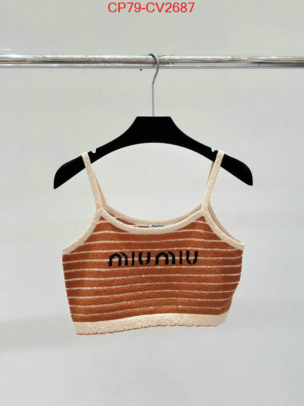 Clothing-MIU MIU best site for replica ID: CV2687 $: 79USD