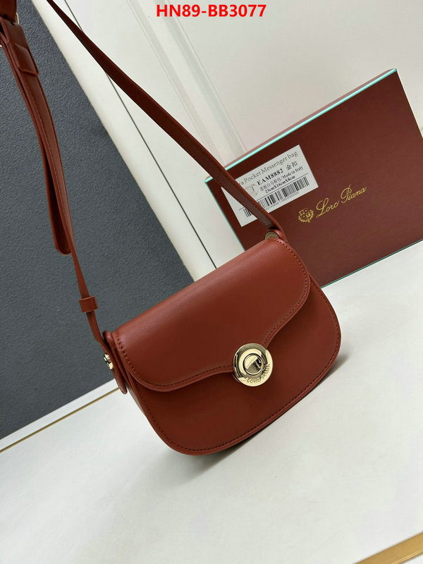 Loro Piana Bags(4A)-Crossbody- where quality designer replica ID: BB3077 $: 89USD,