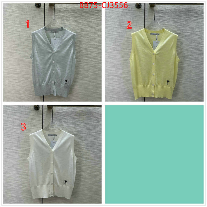 Clothing-Dior fake aaaaa ID: CJ3556 $: 75USD
