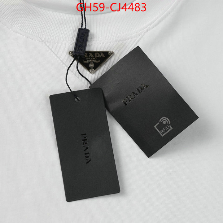 Clothing-Prada from china 2024 ID: CJ4483 $: 59USD