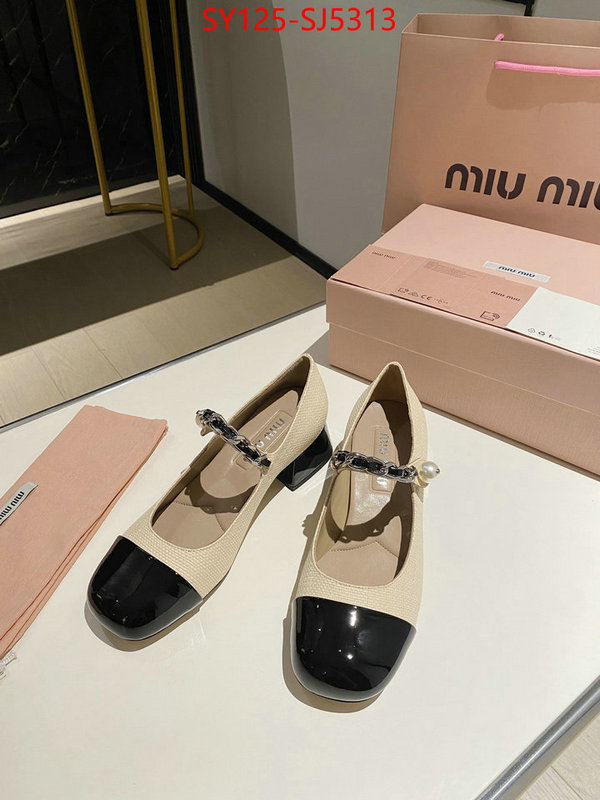 Women Shoes-Miu Miu customize the best replica ID: SJ5313 $: 125USD