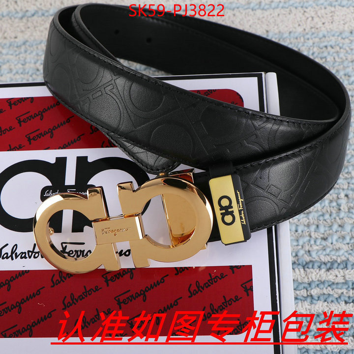 Belts-Ferragamo wholesale designer shop ID: PJ3822 $: 59USD