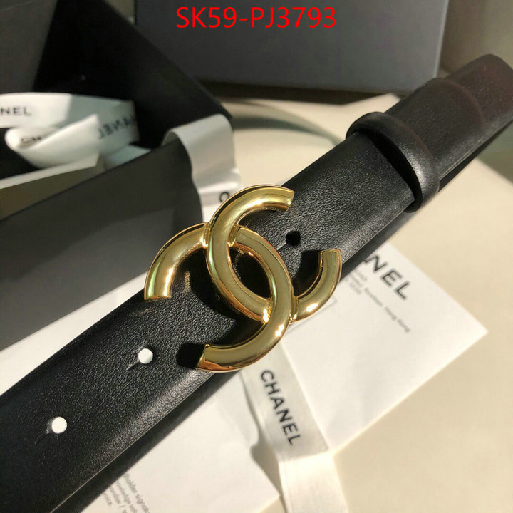 Belts-Chanel buy best high-quality ID: PJ3793 $: 59USD