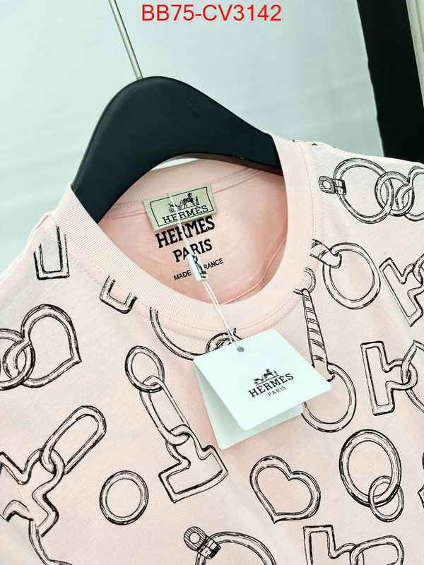 Clothing-Hermes cheap replica ID: CV3142 $: 75USD