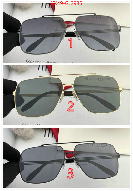 Glasses-Gucci hot sale ID: GJ2985 $: 49USD