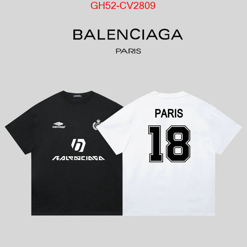 Clothing-Balenciaga buy luxury 2024 ID: CV2809 $: 52USD