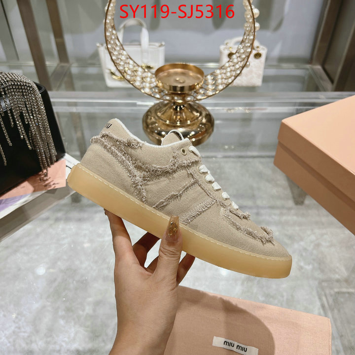 Women Shoes-Miu Miu best wholesale replica ID: SJ5316 $: 119USD