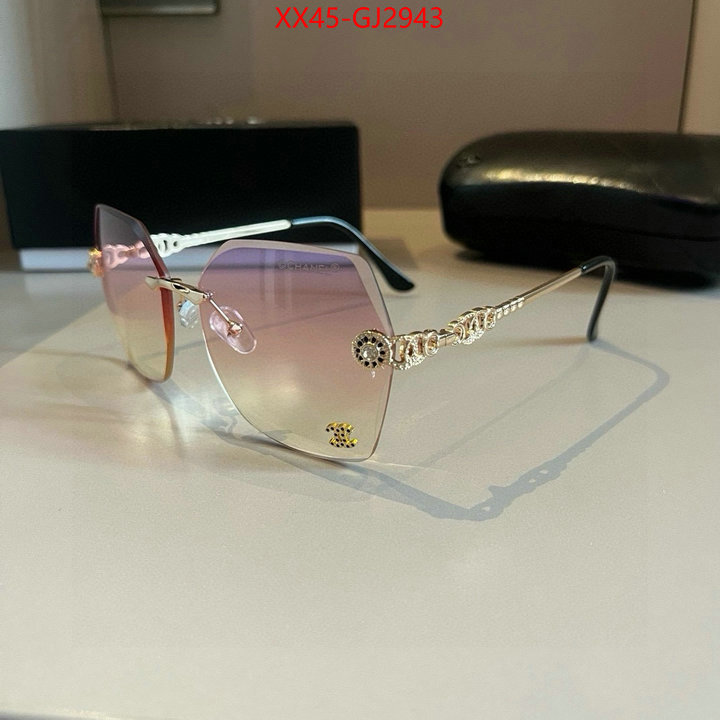 Glasses-Chanel what is aaaaa quality ID: GJ2943 $: 45USD