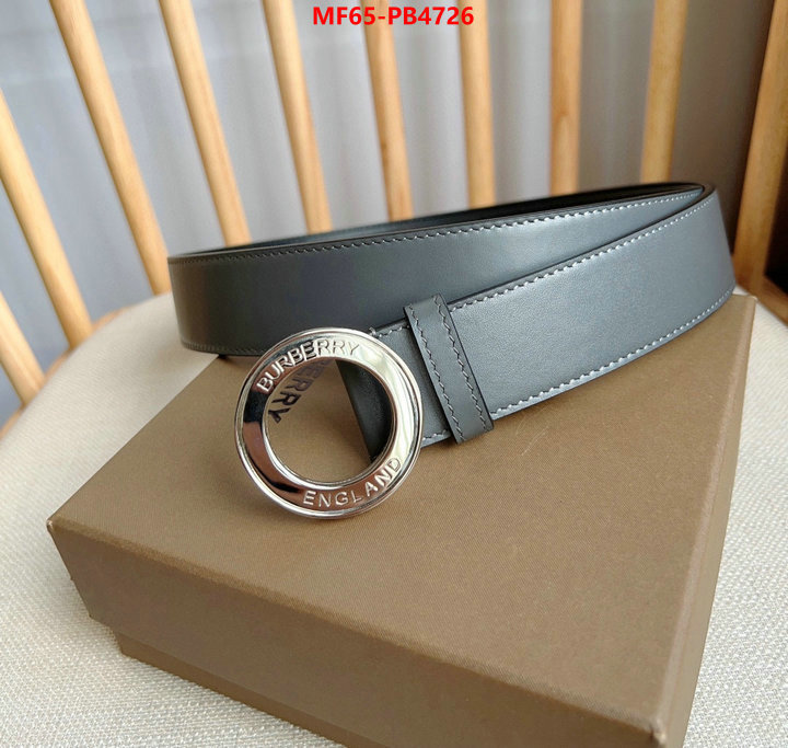 Belts-Burberry replicas ID: PB4726 $: 65USD