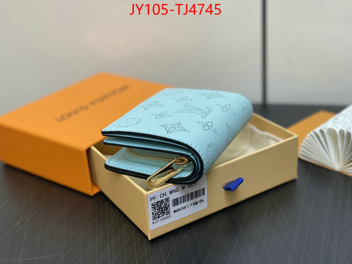 LV Bags(TOP)-Wallet 1:1 replica wholesale ID: TJ4745 $: 105USD,