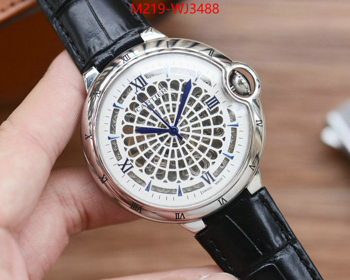 Watch(TOP)-Cartier fake cheap best online ID: WJ3488 $: 219USD