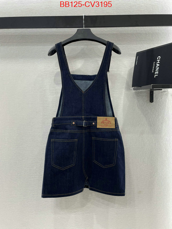 Clothing-Prada wholesale ID: CV3195 $: 125USD