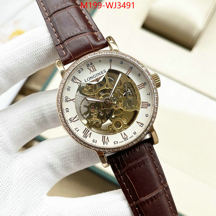 Watch(TOP)-Longines how to find designer replica ID: WJ3491 $: 199USD