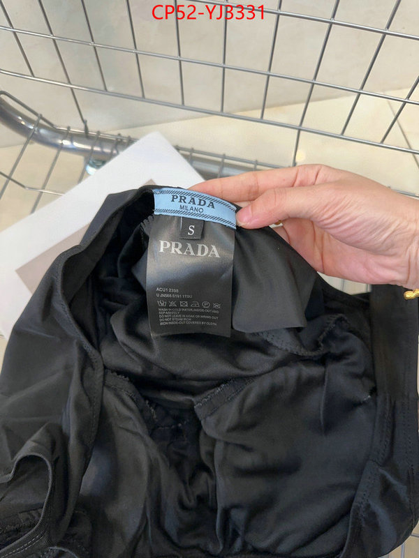 Swimsuit-Prada luxury fashion replica designers ID: YJ3331 $: 52USD