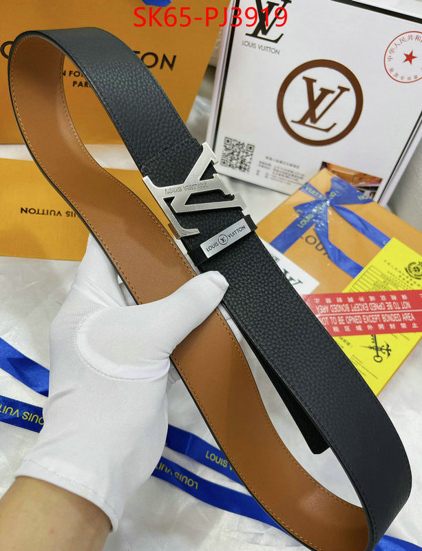 Belts-LV designer replica ID: PJ3919 $: 65USD