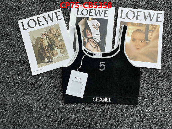 Clothing-Chanel top quality fake ID: CB5358 $: 75USD