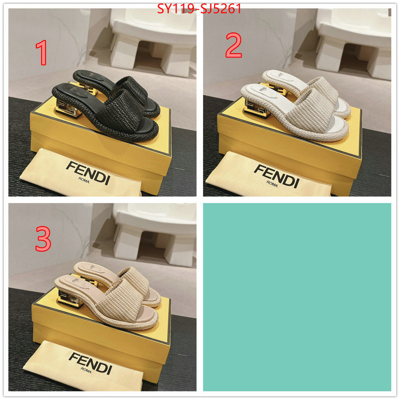 Women Shoes-Fendi cheap replica ID: SJ5261 $: 119USD