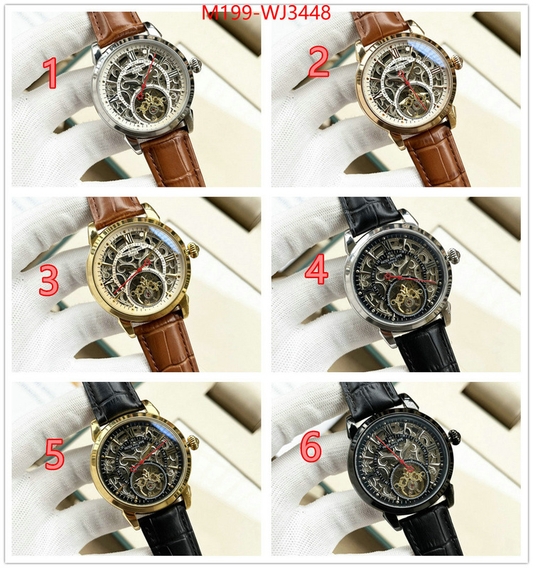 Watch(TOP)-Patek Philippe luxury cheap ID: WJ3448 $: 199USD