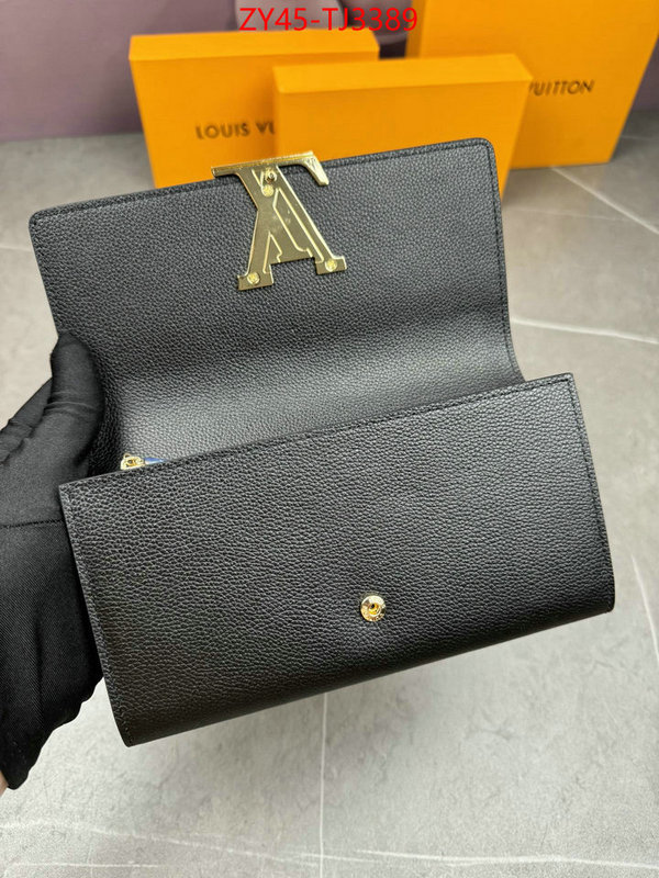 LV Bags(4A)-Wallet online from china designer ID: TJ3389 $: 45USD,