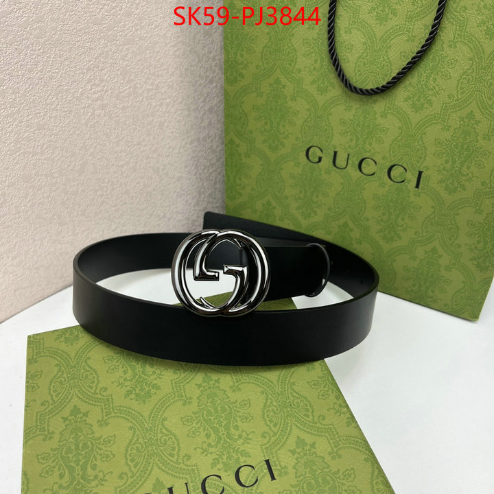 Belts-Gucci best replica new style ID: PJ3844 $: 59USD