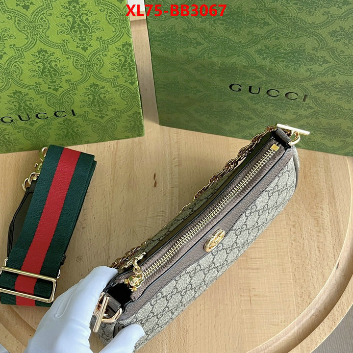 Gucci Bags(4A)-Crossbody- best like ID: BB3067 $: 75USD,