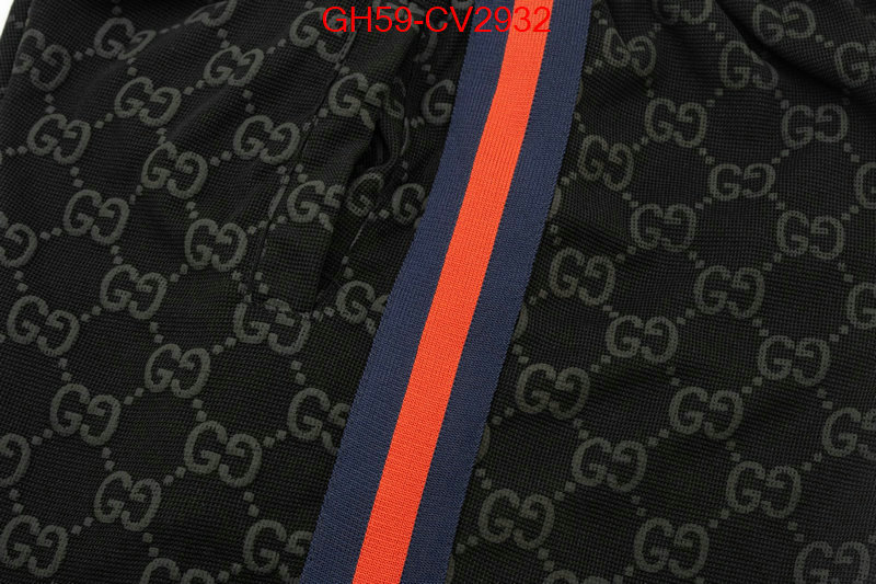 Clothing-Gucci wholesale replica shop ID: CV2932 $: 59USD