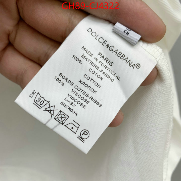 Clothing-DG replica 2024 perfect luxury ID: CJ4322 $: 89USD