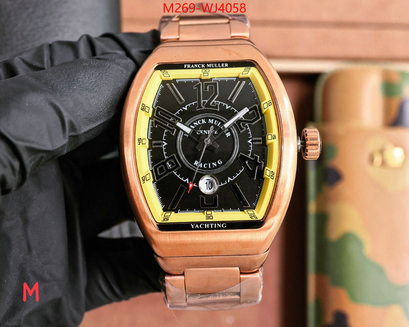 Watch(TOP)-Franck Muller high quality aaaaa replica ID: WJ4058 $: 269USD