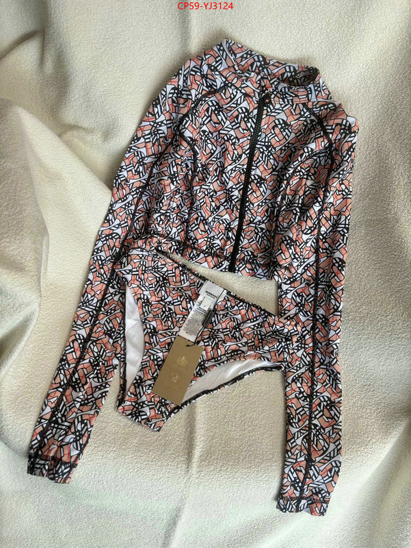 Swimsuit-Burberry quality aaaaa replica ID: YJ3124 $: 59USD