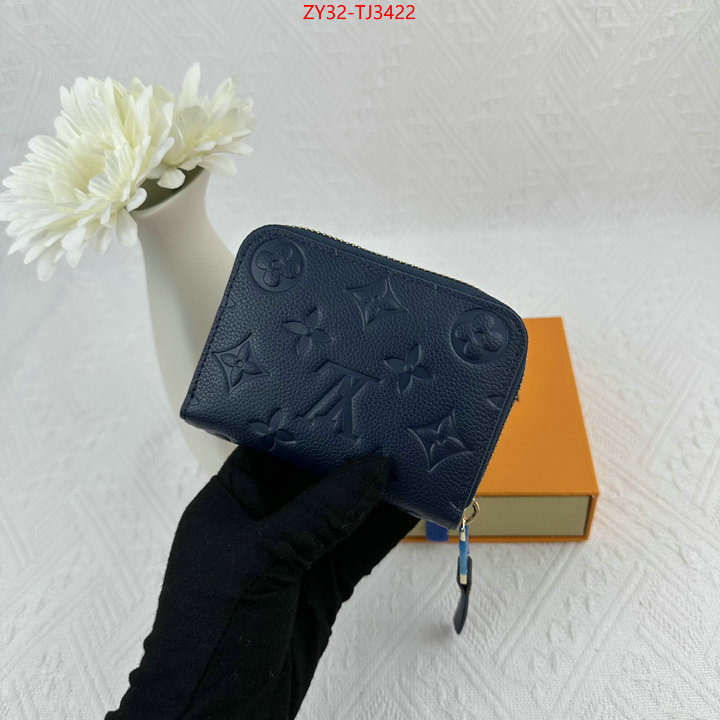 LV Bags(4A)-Wallet how to find designer replica ID: TJ3422 $: 32USD,