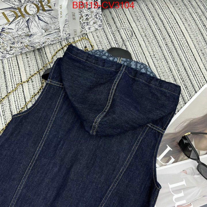 Clothing-Dior best quality fake ID: CV3104 $: 119USD
