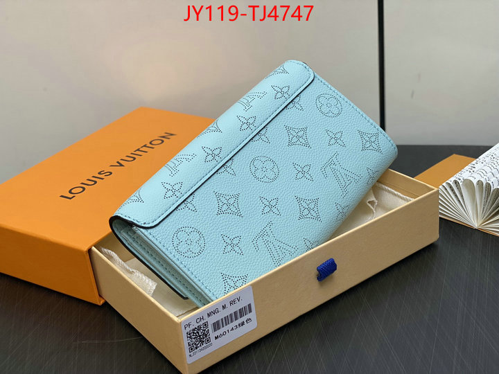 LV Bags(TOP)-Wallet fake aaaaa ID: TJ4747 $: 119USD,