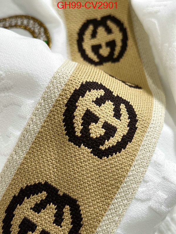 Clothing-Gucci where to buy fakes ID: CV2901 $: 99USD