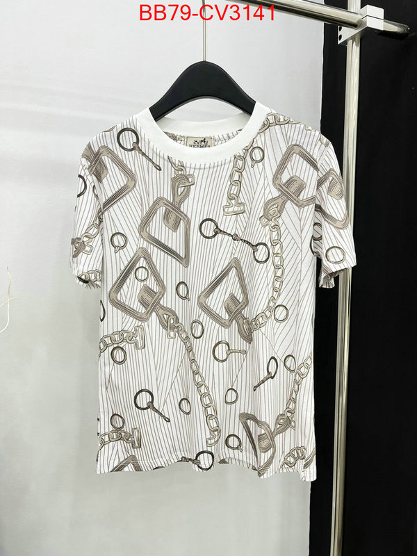 Clothing-Hermes wholesale replica ID: CV3141 $: 79USD